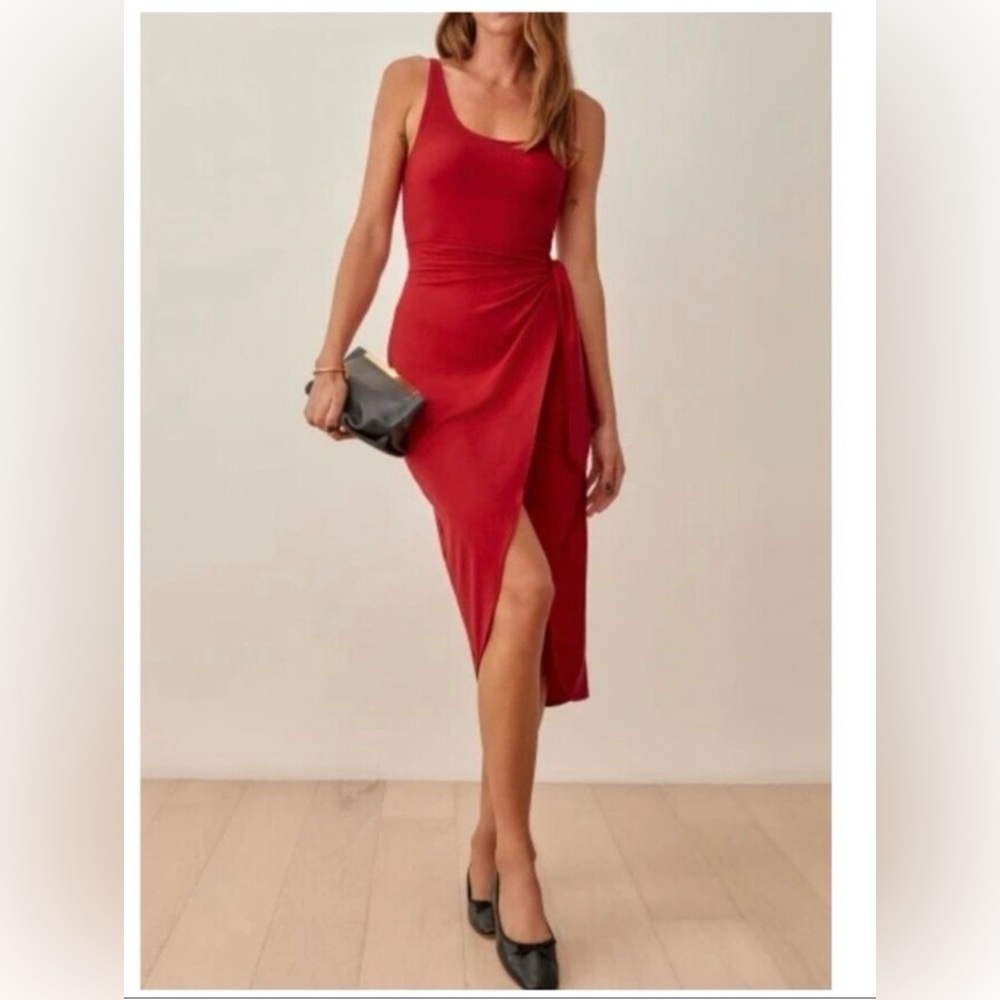 Reformation NEW dress Kaila knit dress , size S